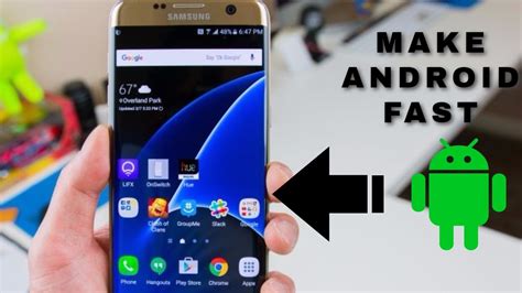 How can I make my Samsung phone run faster?